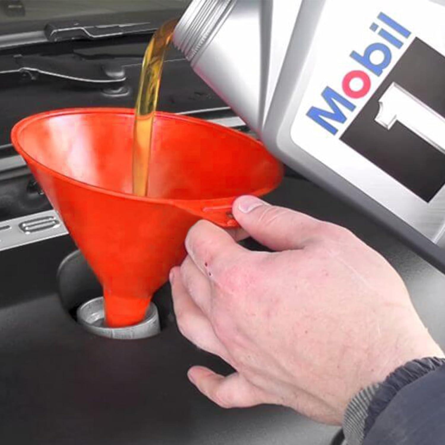 Juego de 4 Embudos de Plástico DEDC para Aceite y Gas