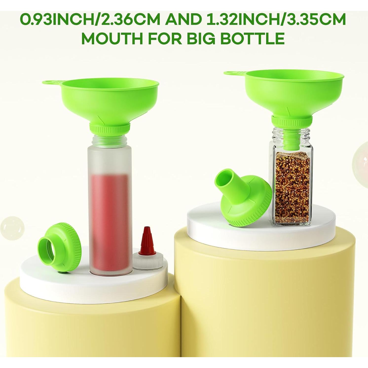 Embudo Versátil Pisol Verde con 5 Picos y 2 Filtros