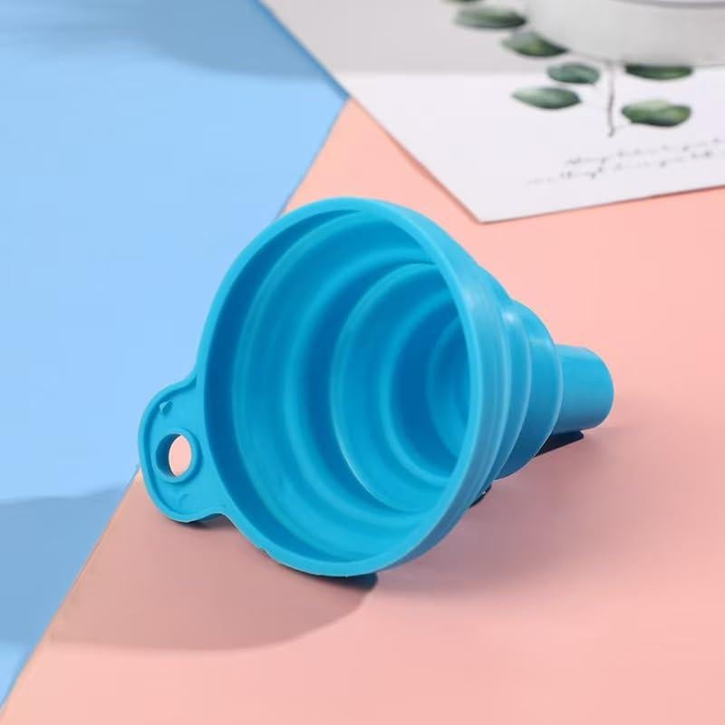 Juego de 3 embudos de silicona colapsables HDTXZYGOOD