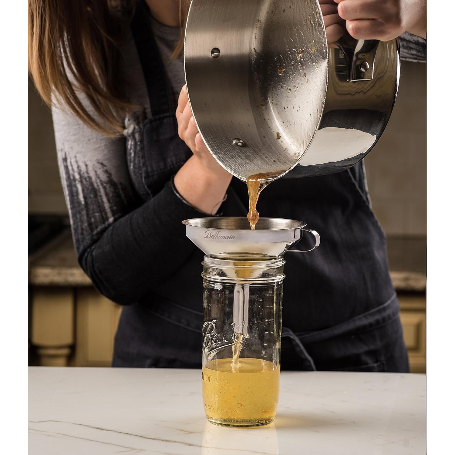 Embudo de Cocina Bellemain Acero Inoxidable 12,7 cm