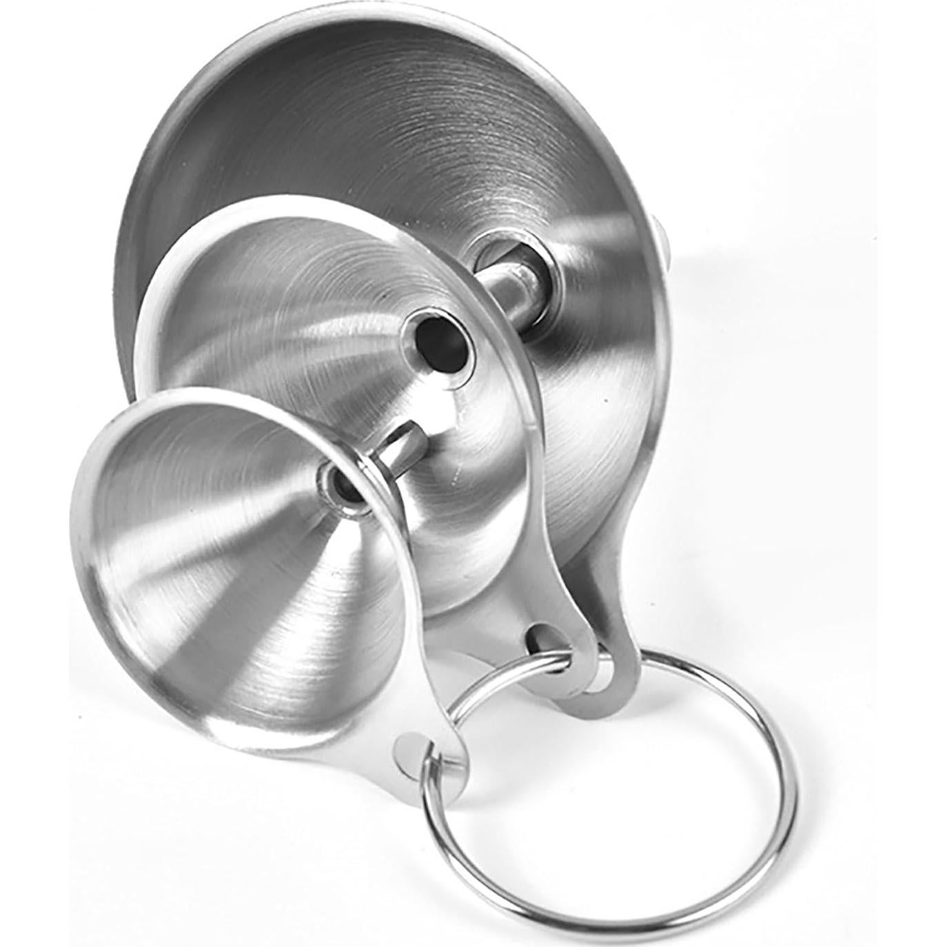 Embudo de Acero Inoxidable YIKANGHENG 3 Piezas Cocina