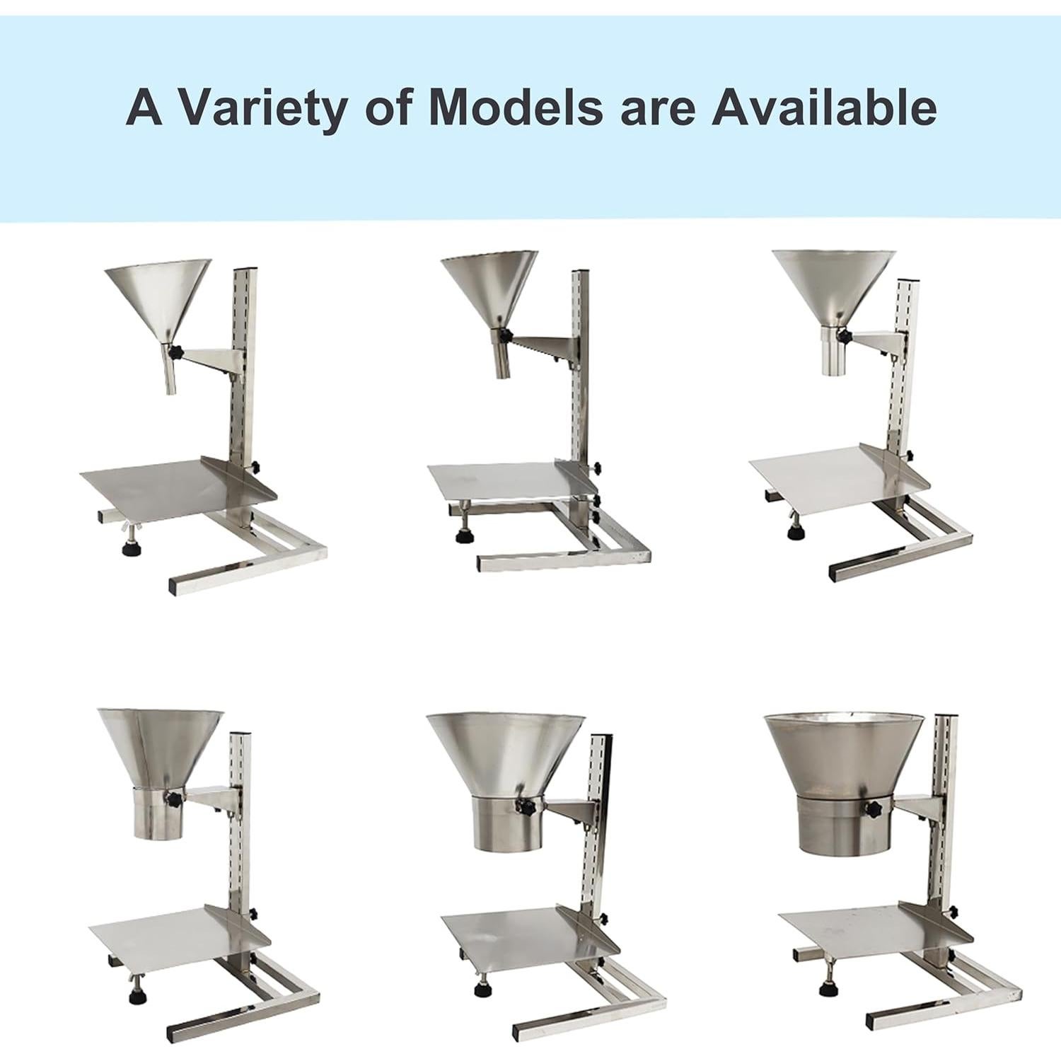 Embudo de Acero Inoxidable TECHTONGDA con Soporte 24,89 cm