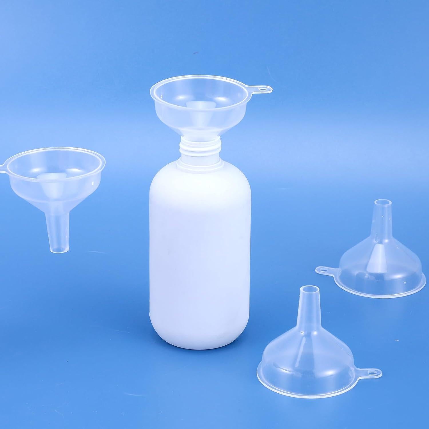 4 Embudos Pequeños de Plástico SynHHergyx para Cocina