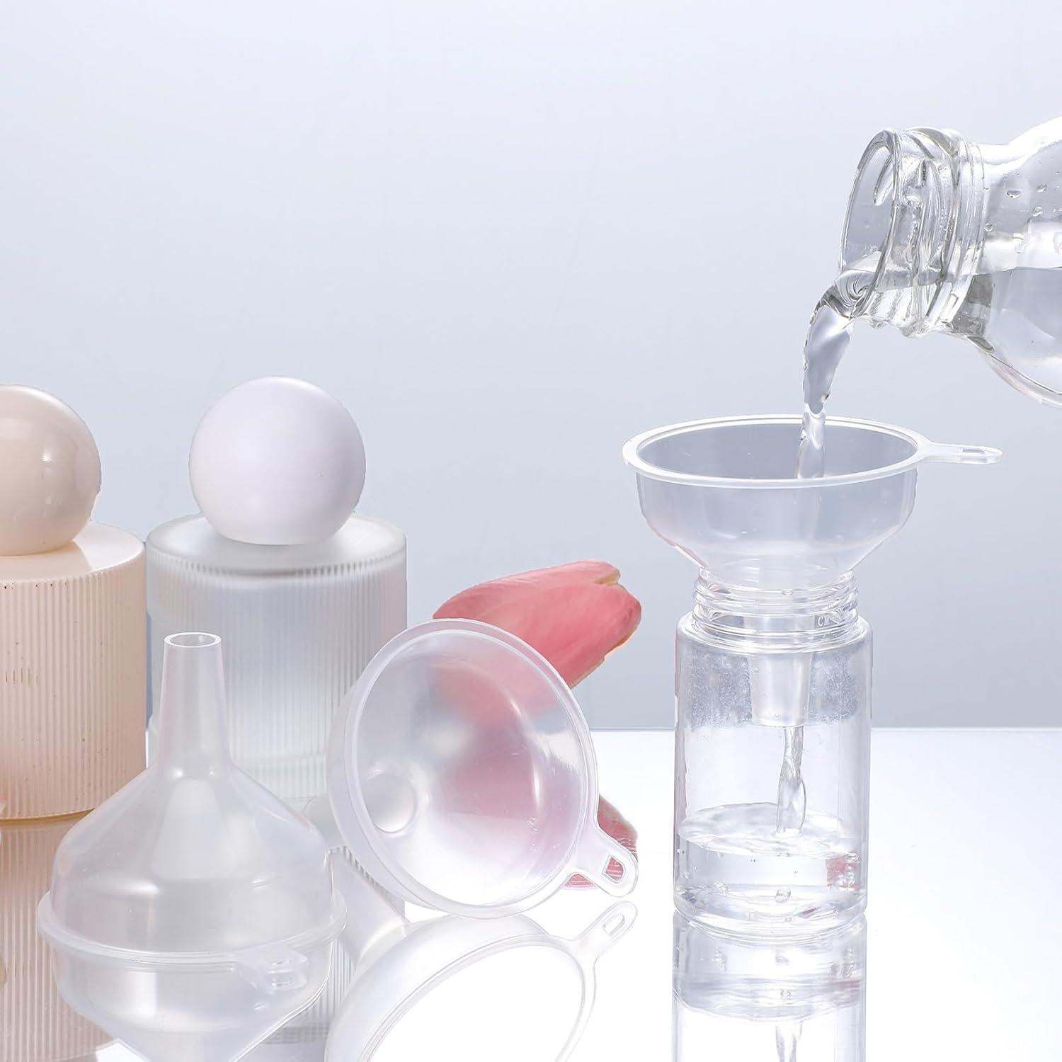 4 Embudos Pequeños de Plástico SynHHergyx para Cocina