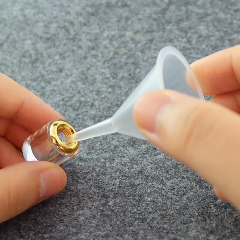 Juego de 10 Mini Embudos de Plástico MOYUAN 4 cm