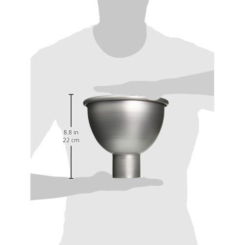 Embudo de Aluminio 4 Cuartos American Metalcraft 1004 22,23 cm