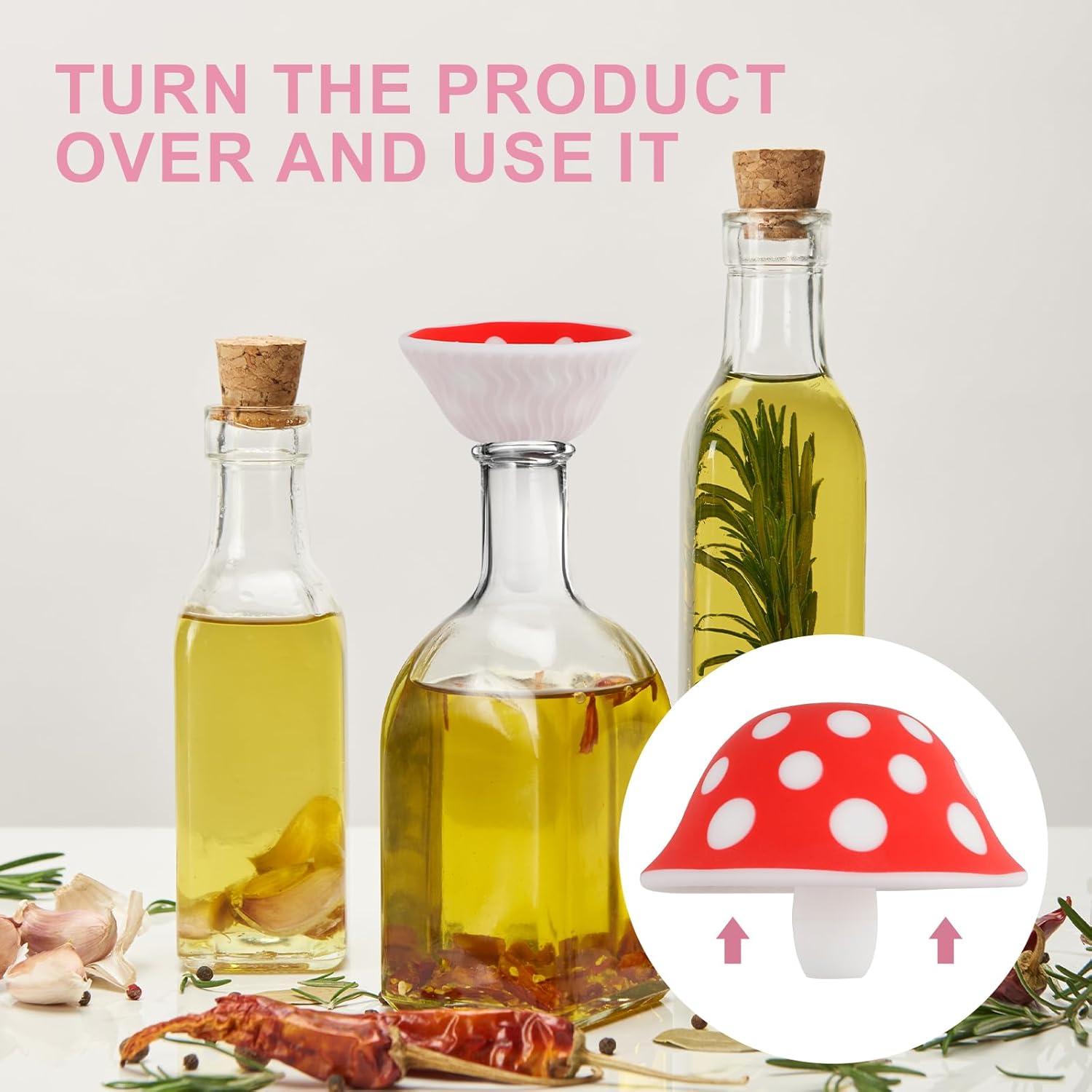 Embudo Plegable de Silicona Pahysa 7,69 cm Boca Ancha