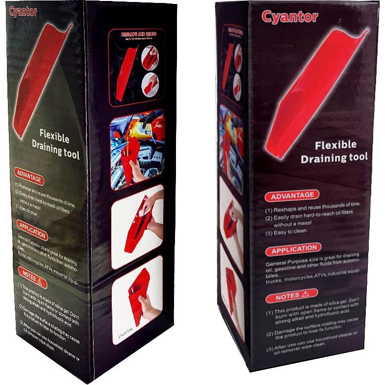 Embudo de Drenaje Flexible Cyantor 37,1 cm Caucho NBR