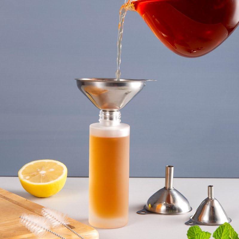 Juego de Embudos de Cocina ZIYOU Acero Inoxidable 3 Piezas