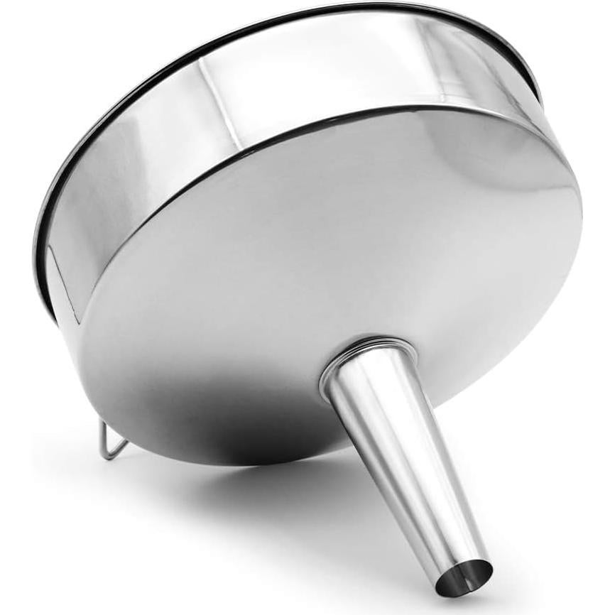 Embudo Grande HOXHA Acero Inoxidable 20,07 cm con Colador