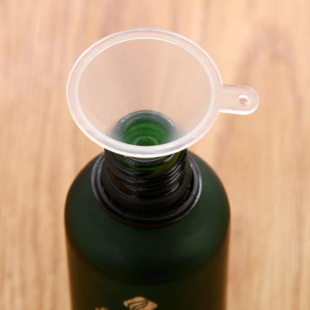 Embudo Mini Johouse 50pcs Plástico Transparente 5,08cm