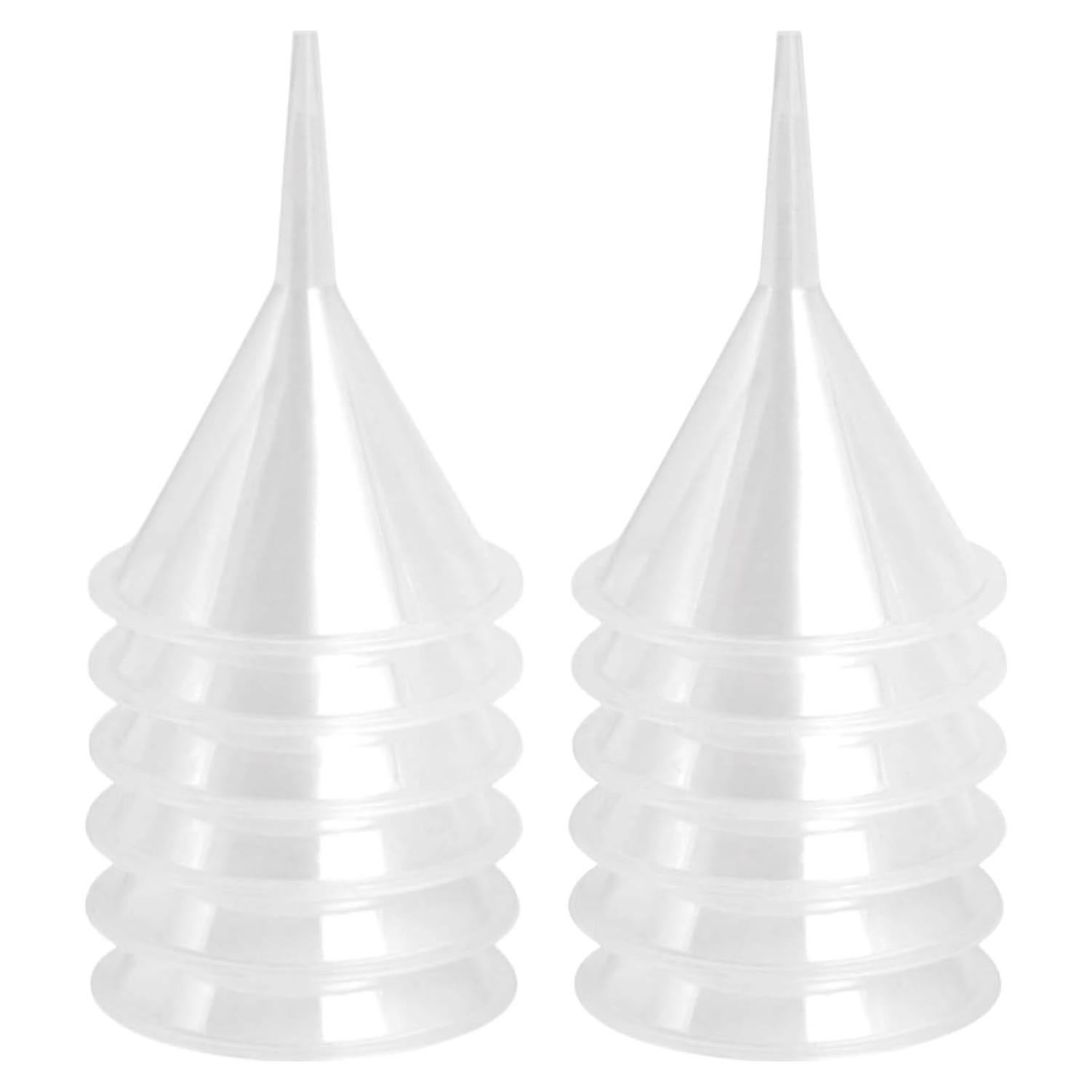 Set de 12 Mini Embudos de Plástico DIANMI 4 cm para Cocina