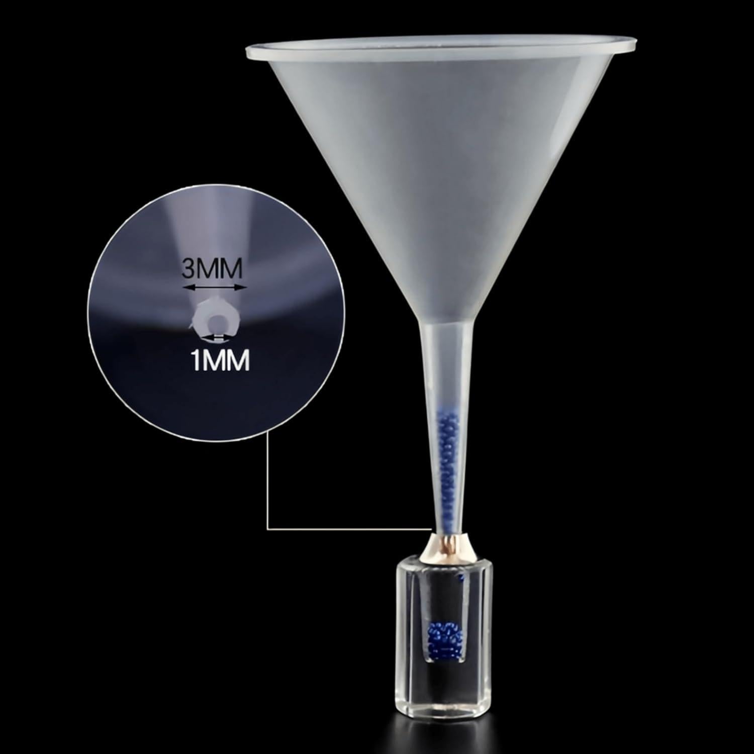 Set de 12 Mini Embudos de Plástico DIANMI 4 cm para Cocina