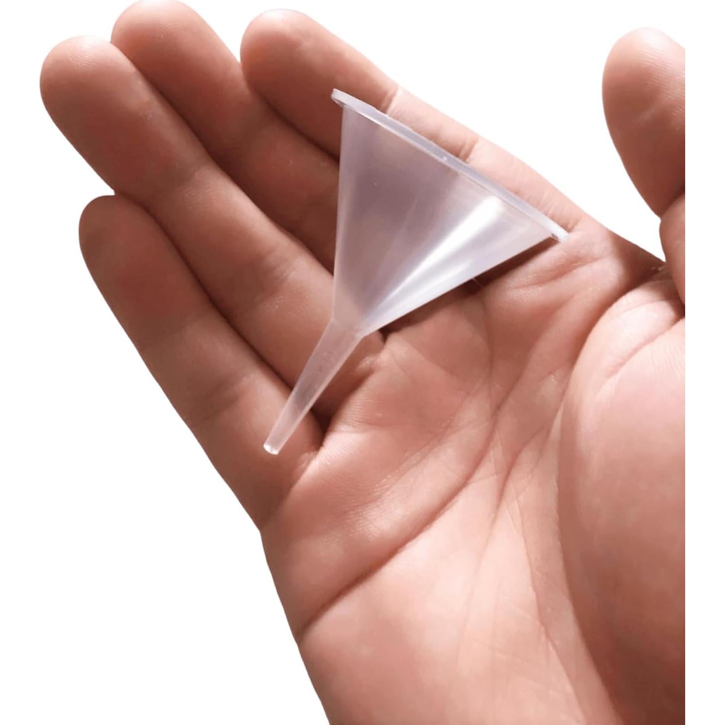 Set de 12 Mini Embudos de Plástico DIANMI 4 cm para Cocina