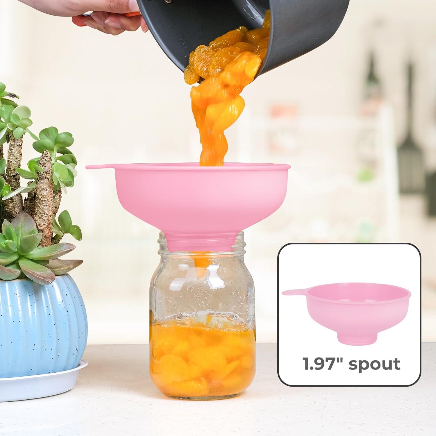 Embudo de Boca Ancha BALIWELL de Plástico Grado Alimenticio