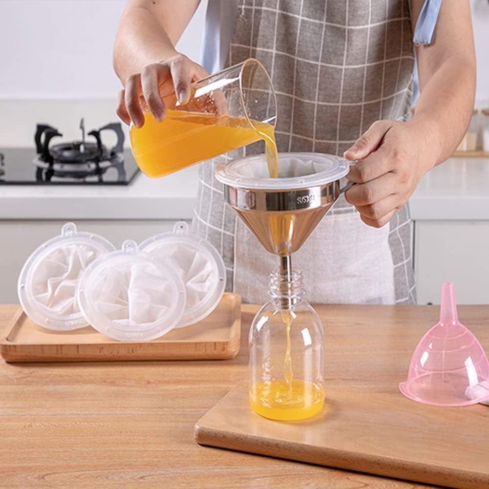 Colador de Cocina Mollensiuer 135mm Malla 400 Micrones