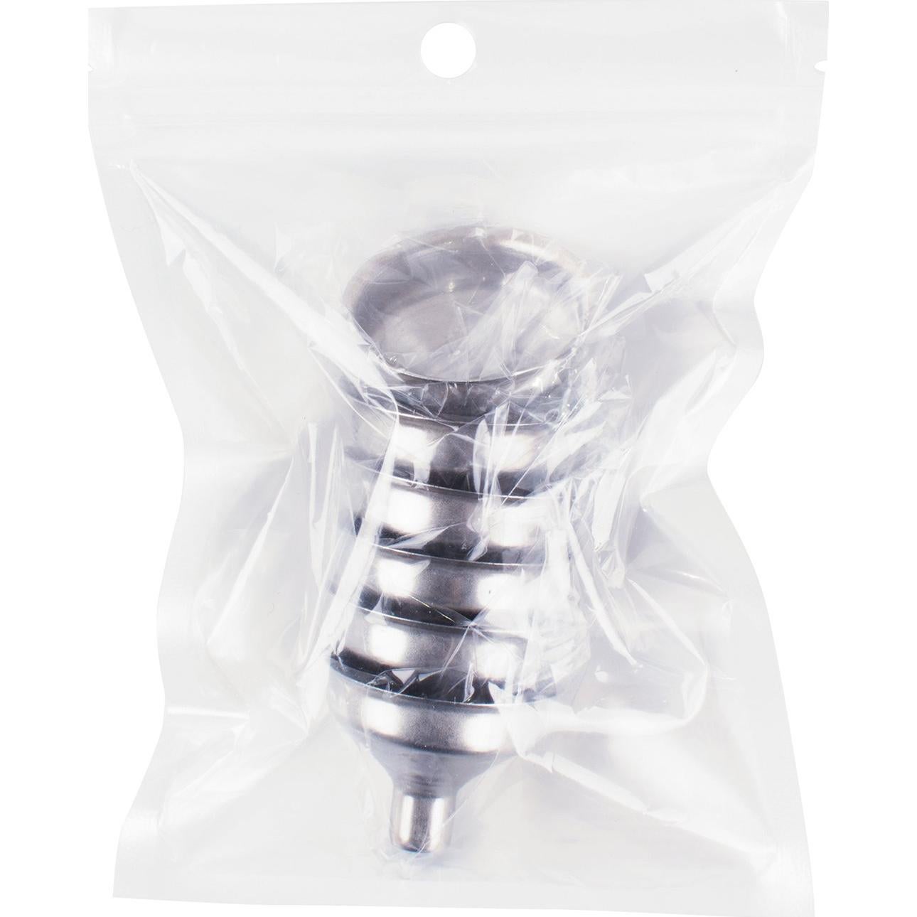 Mini embudos de acero inoxidable Super Z Outlet - 6 unidades