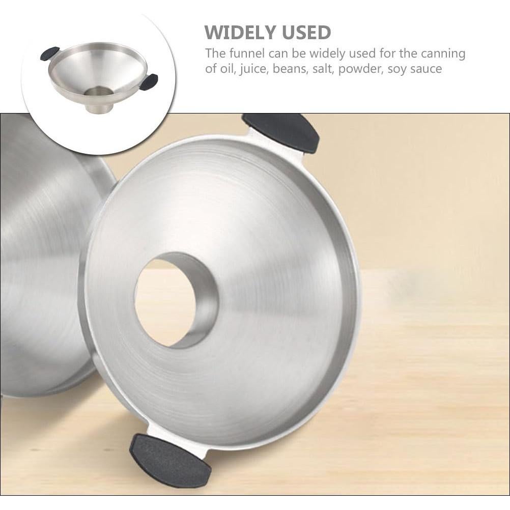 Embudo de Acero Inoxidable Anneome 6.5cm Boca Ancha Cocina