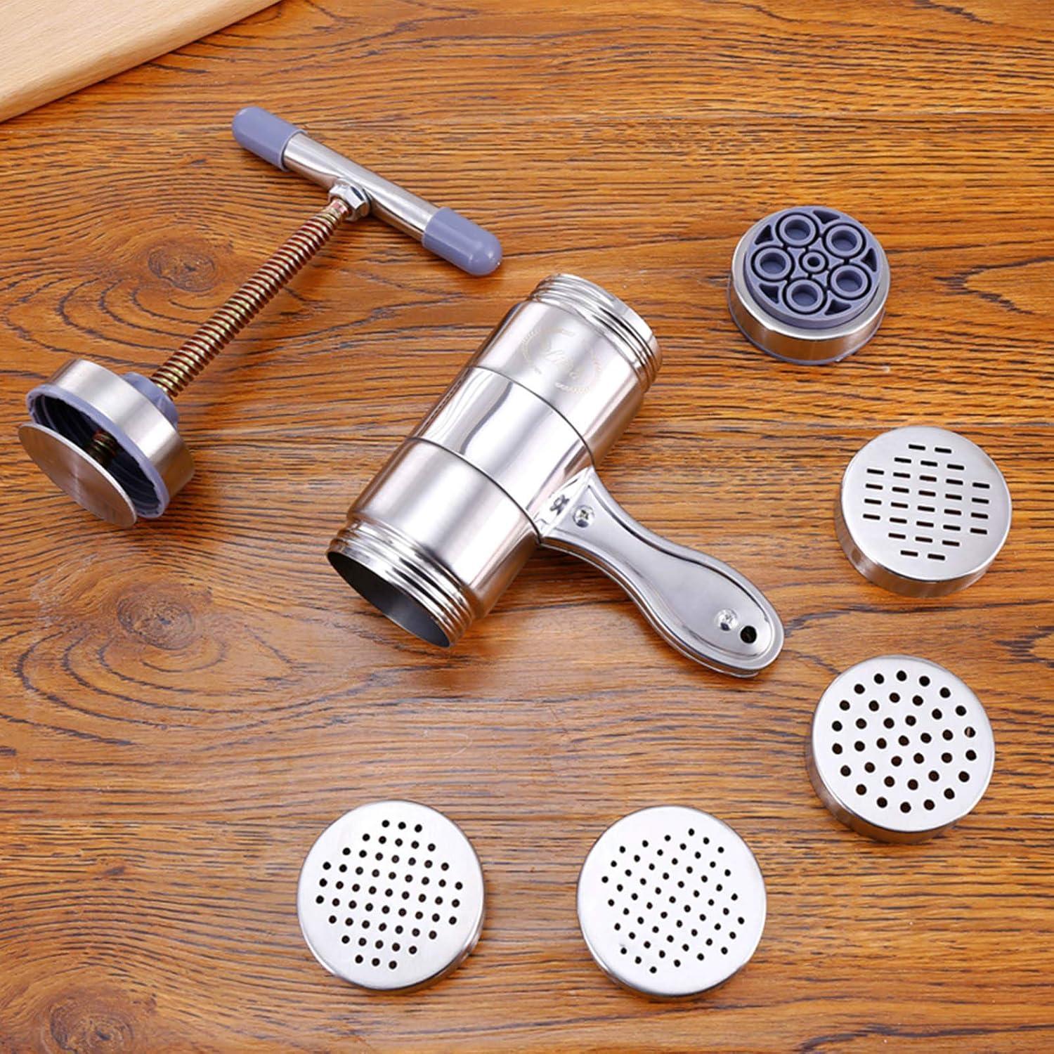 Máquina Manual para Hacer Fideos Besimple de Acero Inoxidable