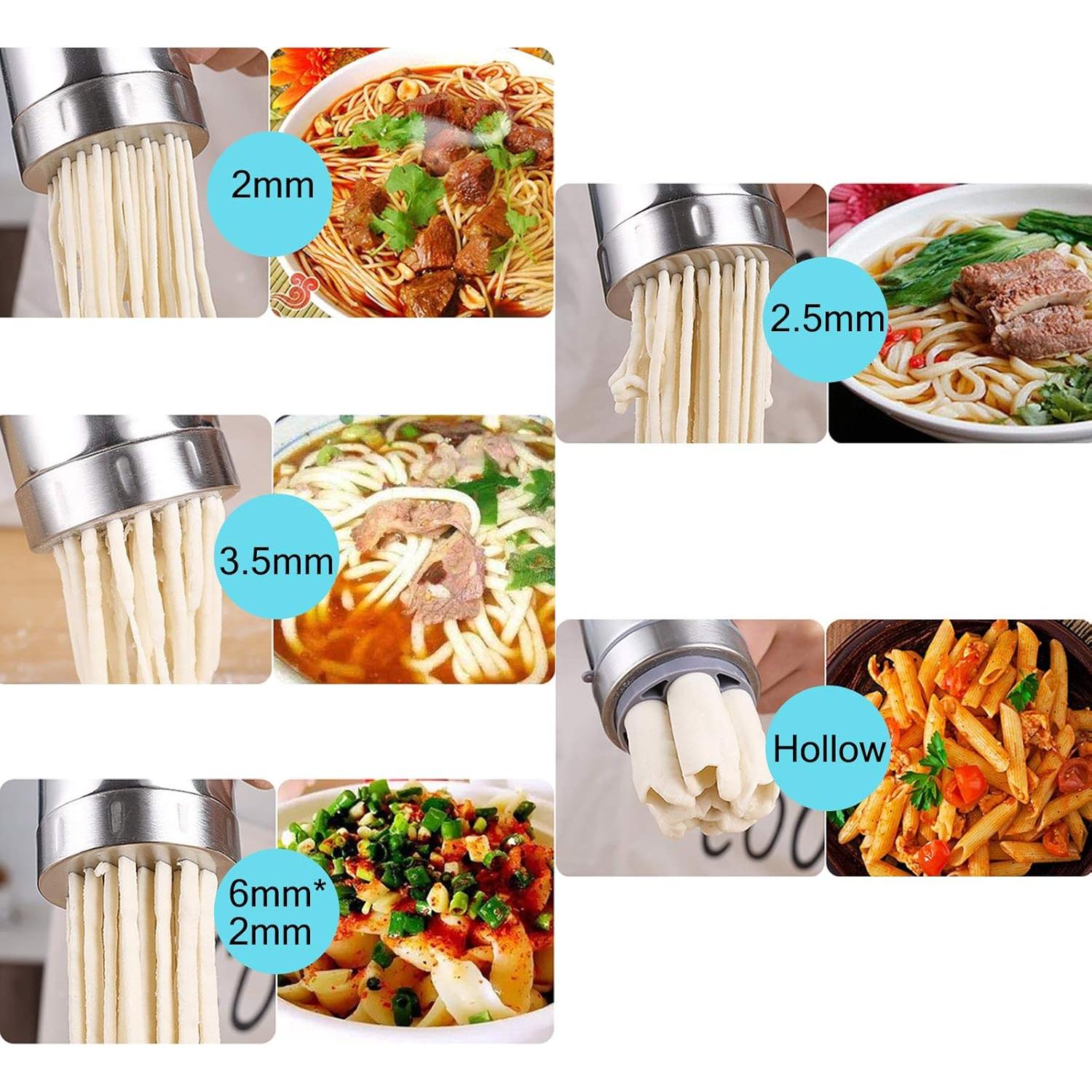 Máquina Manual para Hacer Fideos Besimple de Acero Inoxidable