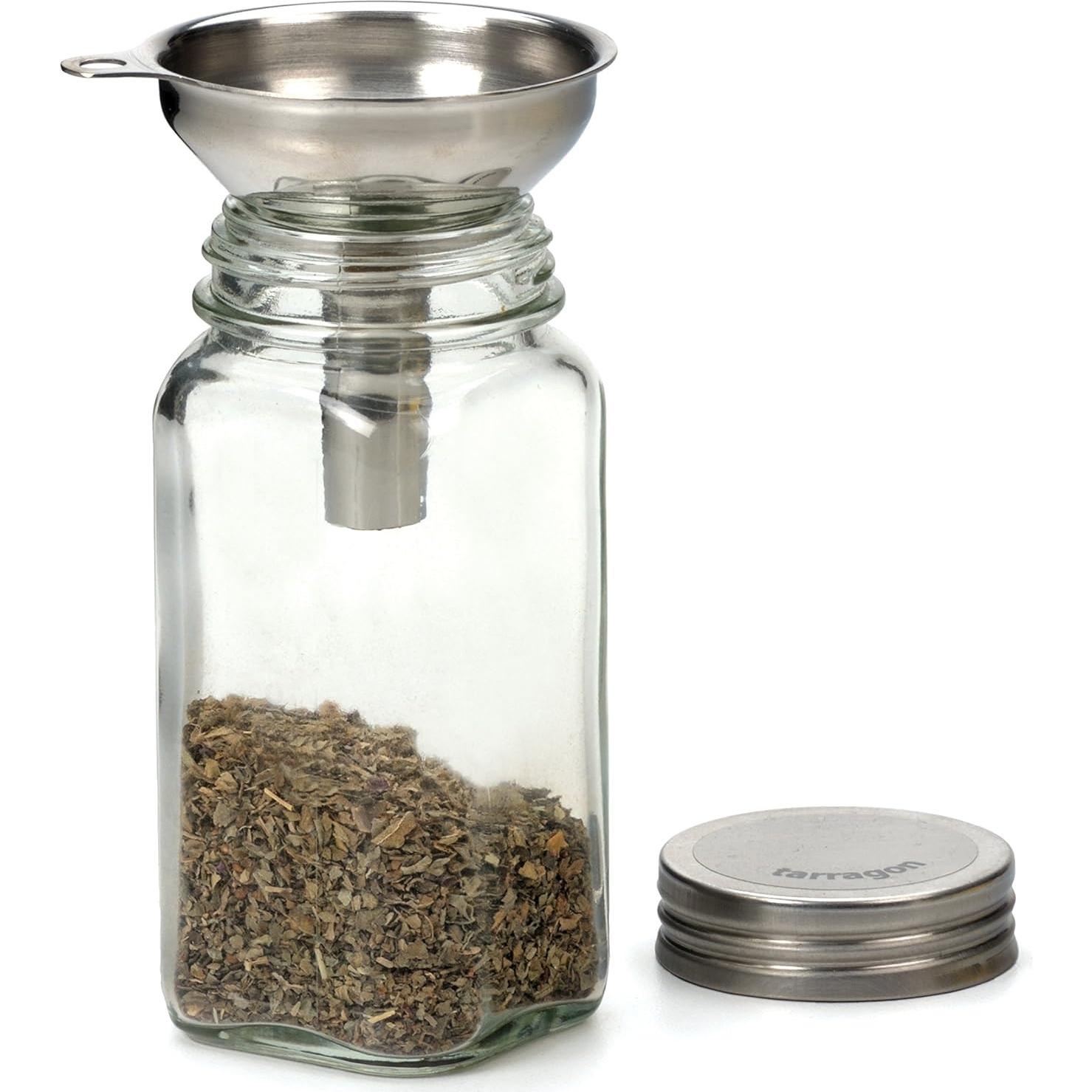 Embudo de Acero Inoxidable RSVP 6,35 cm Cuello Largo