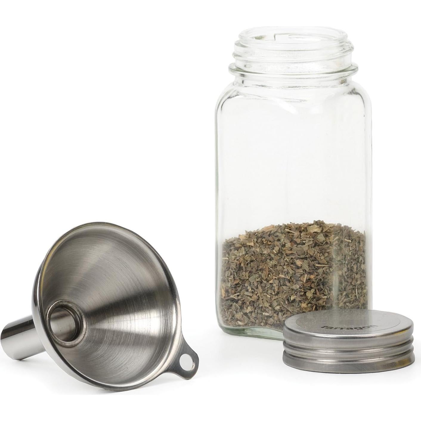 Embudo de Acero Inoxidable RSVP 6,35 cm Cuello Largo