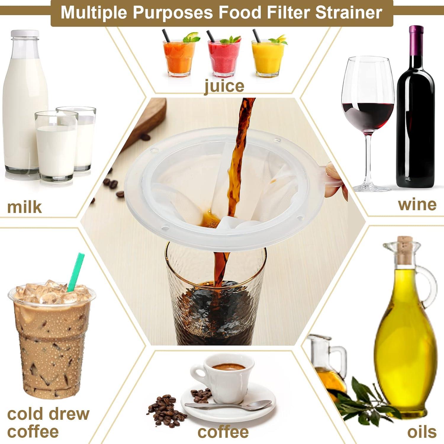 Colador de Malla Fina Cunhill 13 cm Nylon para Filtrar Alimentos