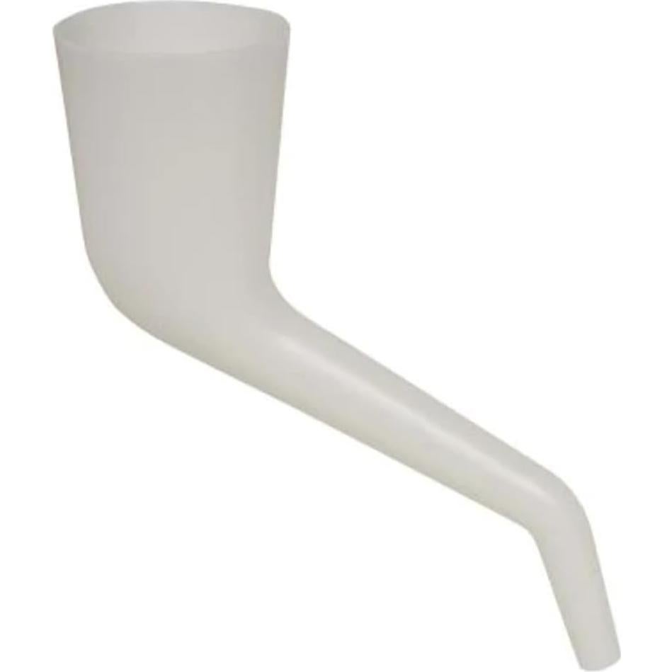 Embudo de Ángulo Recto Lisle 17232 25,4 cm Plástico
