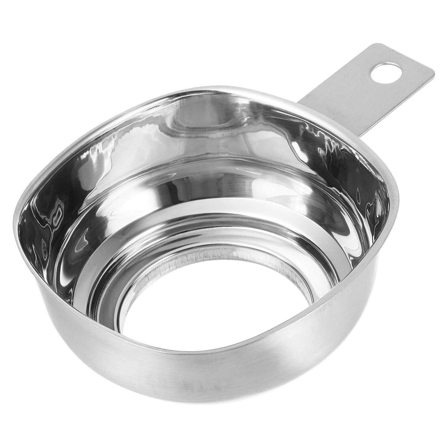 Embudo de Acero Inoxidable WRITWAA Boca Ancha 13,5 cm