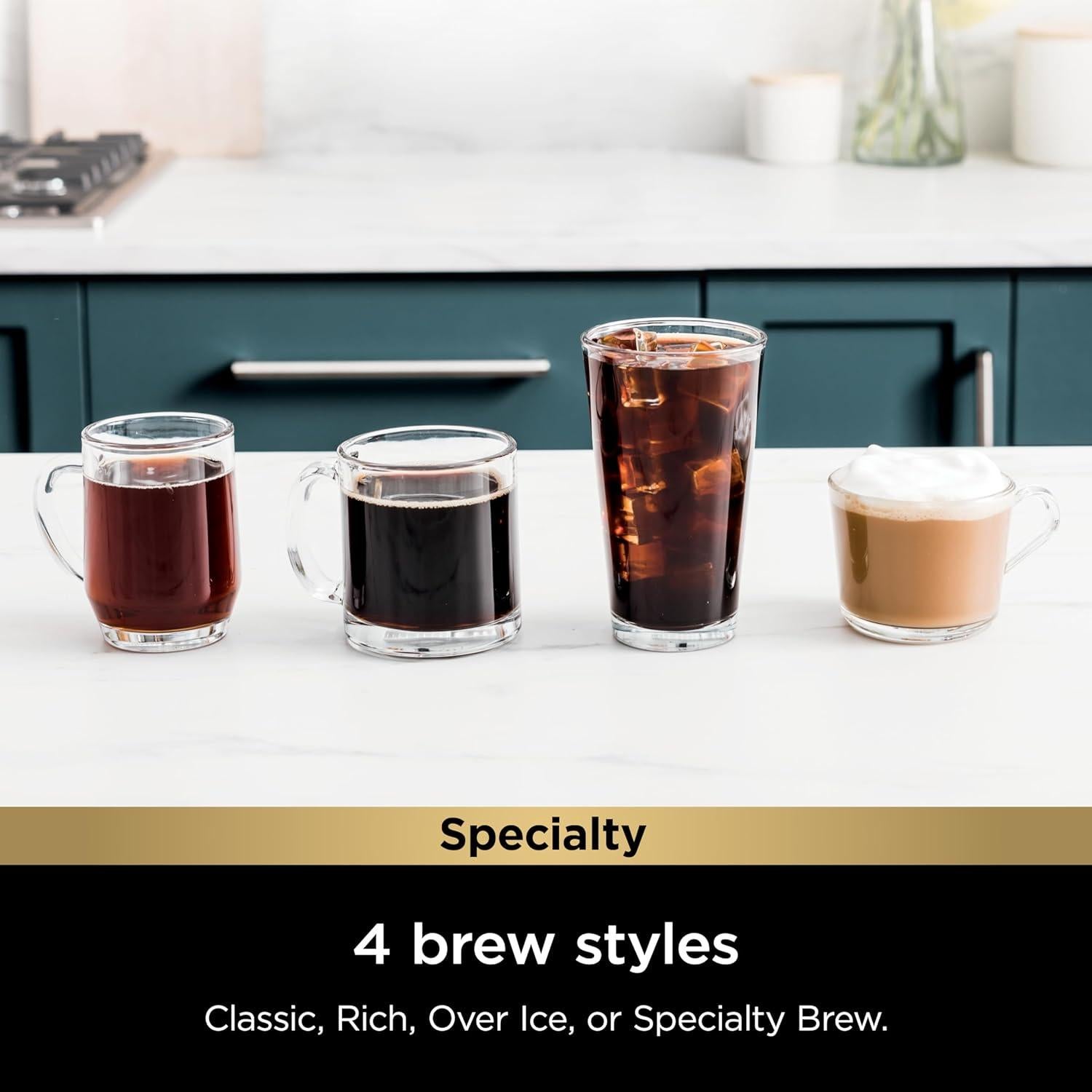 Cafetera Ninja PB051SG Un Solo Servicio 6 a 24 oz Verde