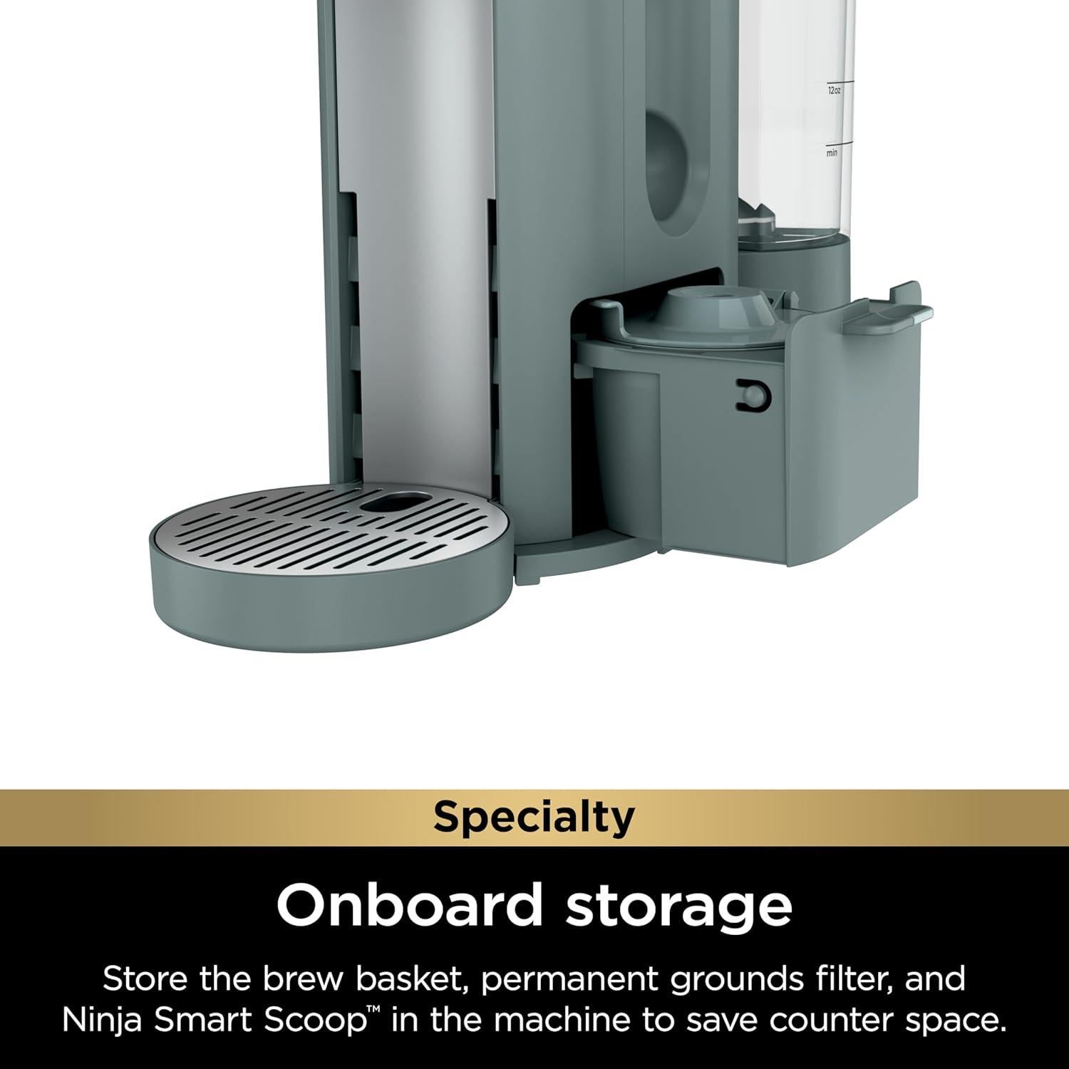 Cafetera Ninja PB051SG Un Solo Servicio 6 a 24 oz Verde