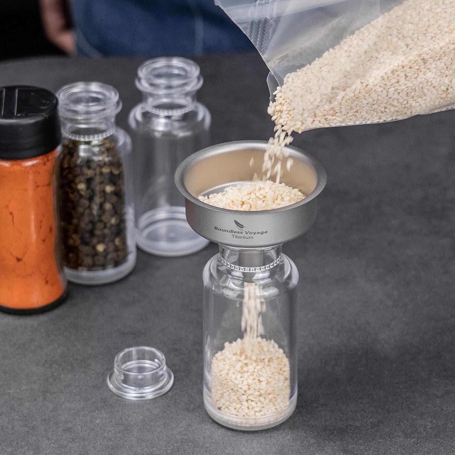 Embudo Mini de Titanio Boundless Voyage 5cm - Cocina y Especias
