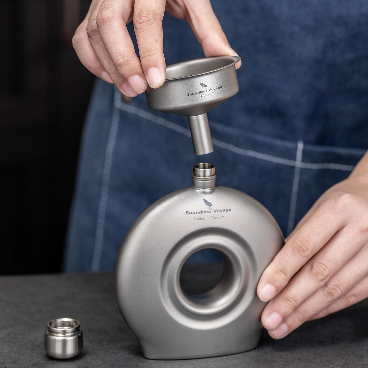 Embudo Mini de Titanio Boundless Voyage 5cm - Cocina y Especias