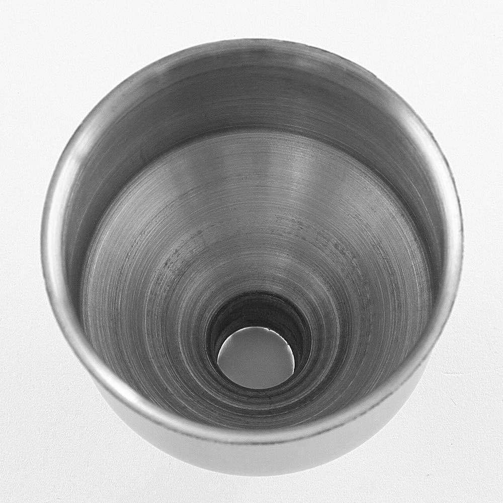 Set de 6 Embudos de Acero Inoxidable YWQ para Frascos
