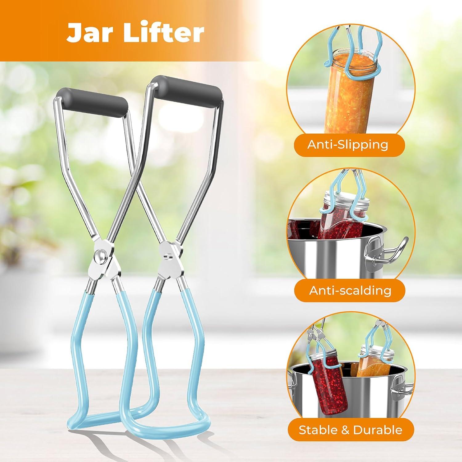 Kit de Conservas Pisol 7 Piezas con Estante Acero Inoxidable