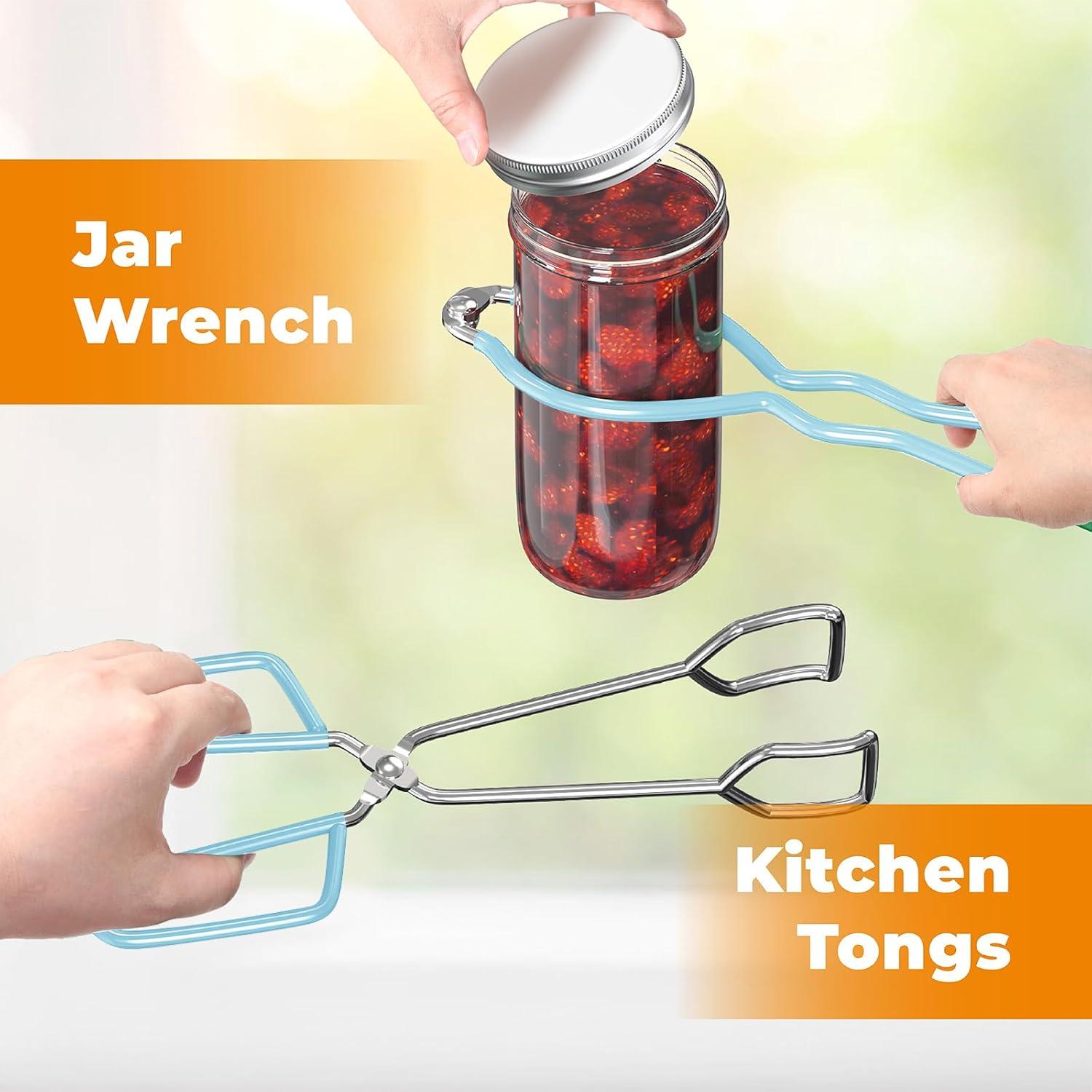 Kit de Conservas Pisol 7 Piezas con Estante Acero Inoxidable