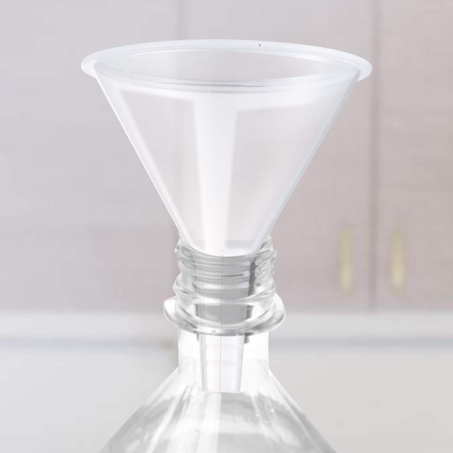 Juego de Embudos de Plástico Young4us - 3 Tamaños 100mm, 75mm, 50mm