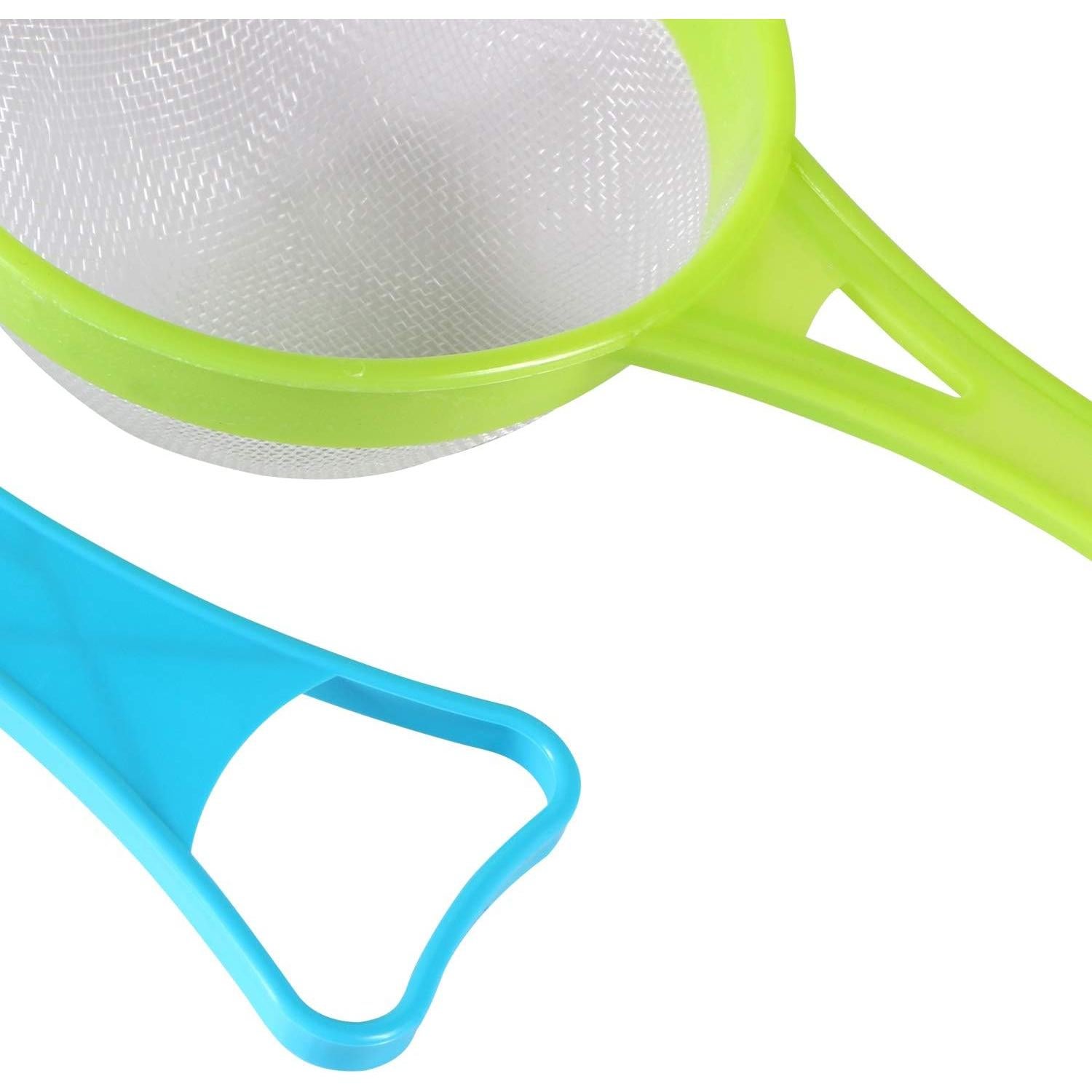 Set de Coladores de Malla Plástica BENBO 4 Piezas Multicolor