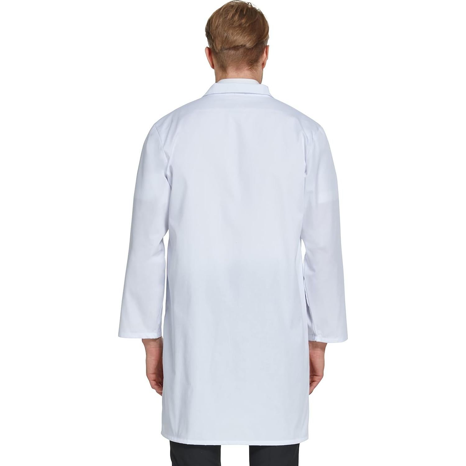 Bata Profesional VOGRYE Unisex Blanca Manga Larga