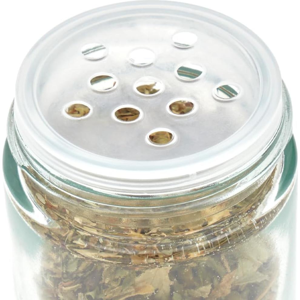 Soporte Giratorio para Especias Home Basics 16 Tarros Plata