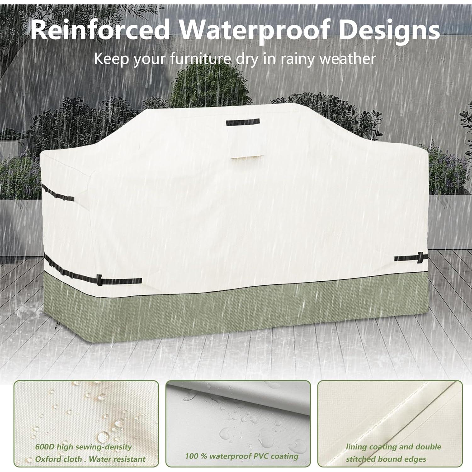 Funda para Parrilla de Isla Osileyo 2.49m Impermeable 600D