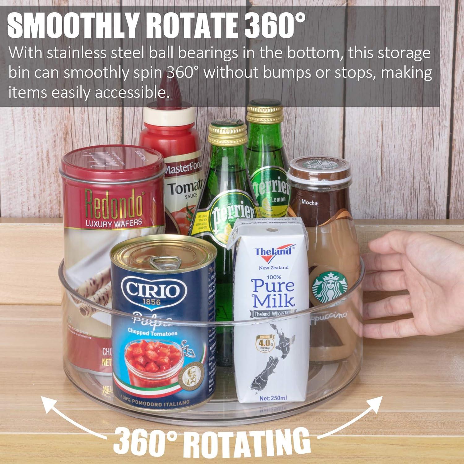 Tiblue Lazy Susan 2 Pack Organizadores Giratorios 22,86 cm