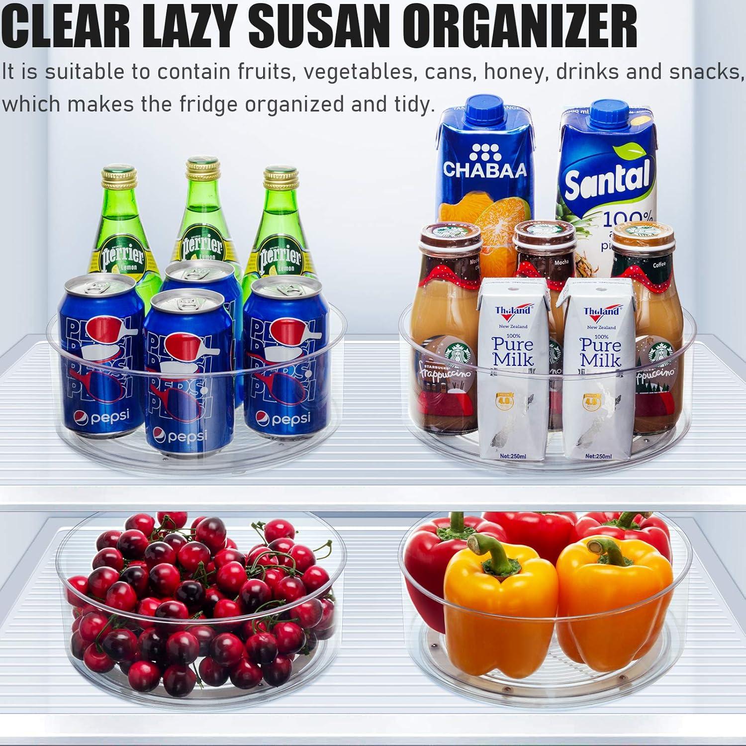 Tiblue Lazy Susan 2 Pack Organizadores Giratorios 22,86 cm