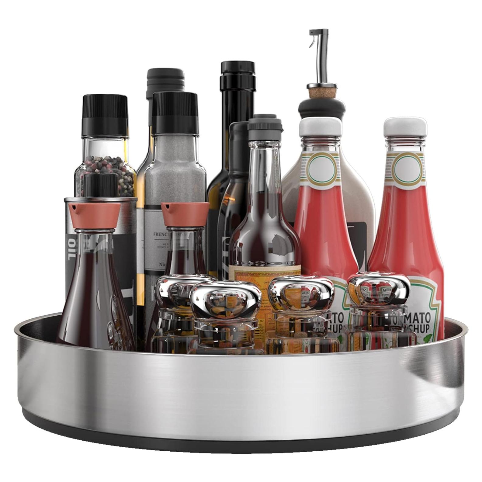 Gabinete Lazy Susan VAEHOLD Acero Inoxidable 25,4 cm Negro