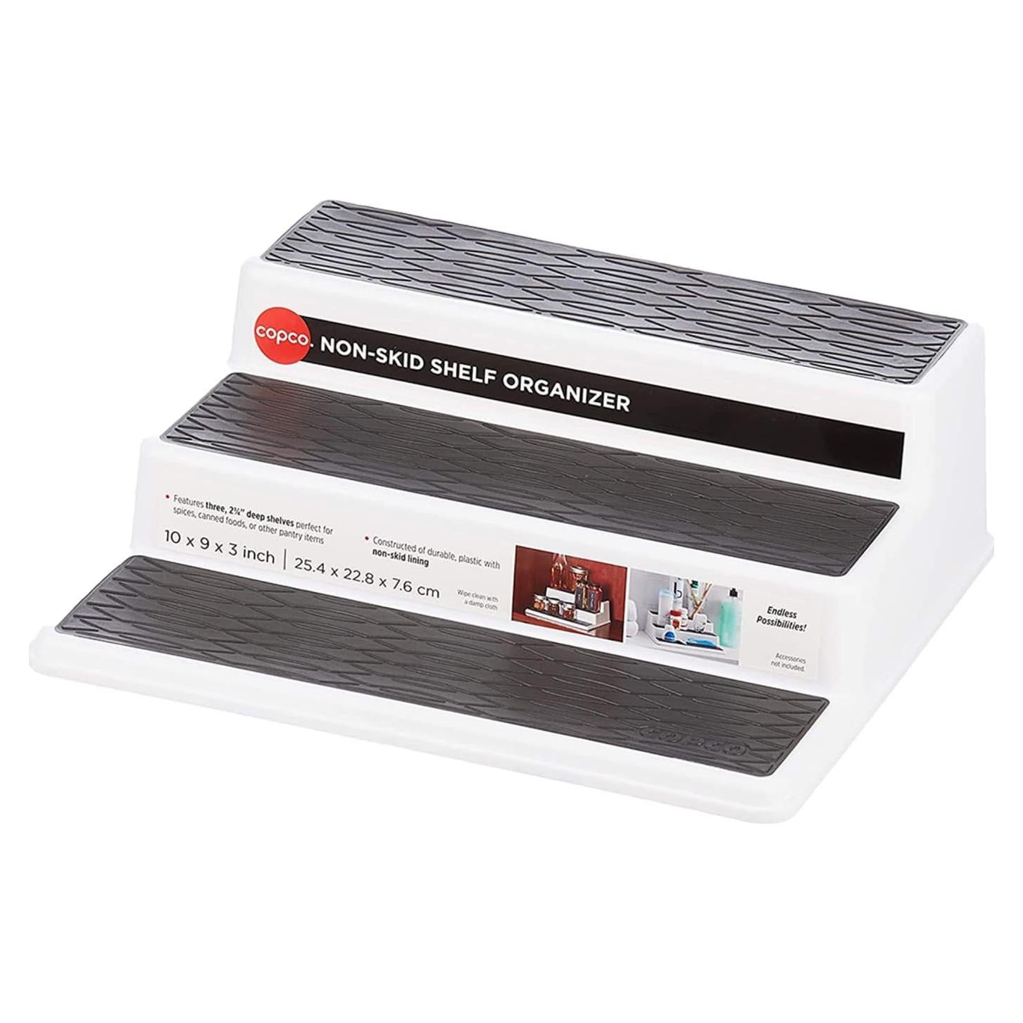 Organizador de Gabinete de Cocina Copco 3 Niveles Antideslizante
