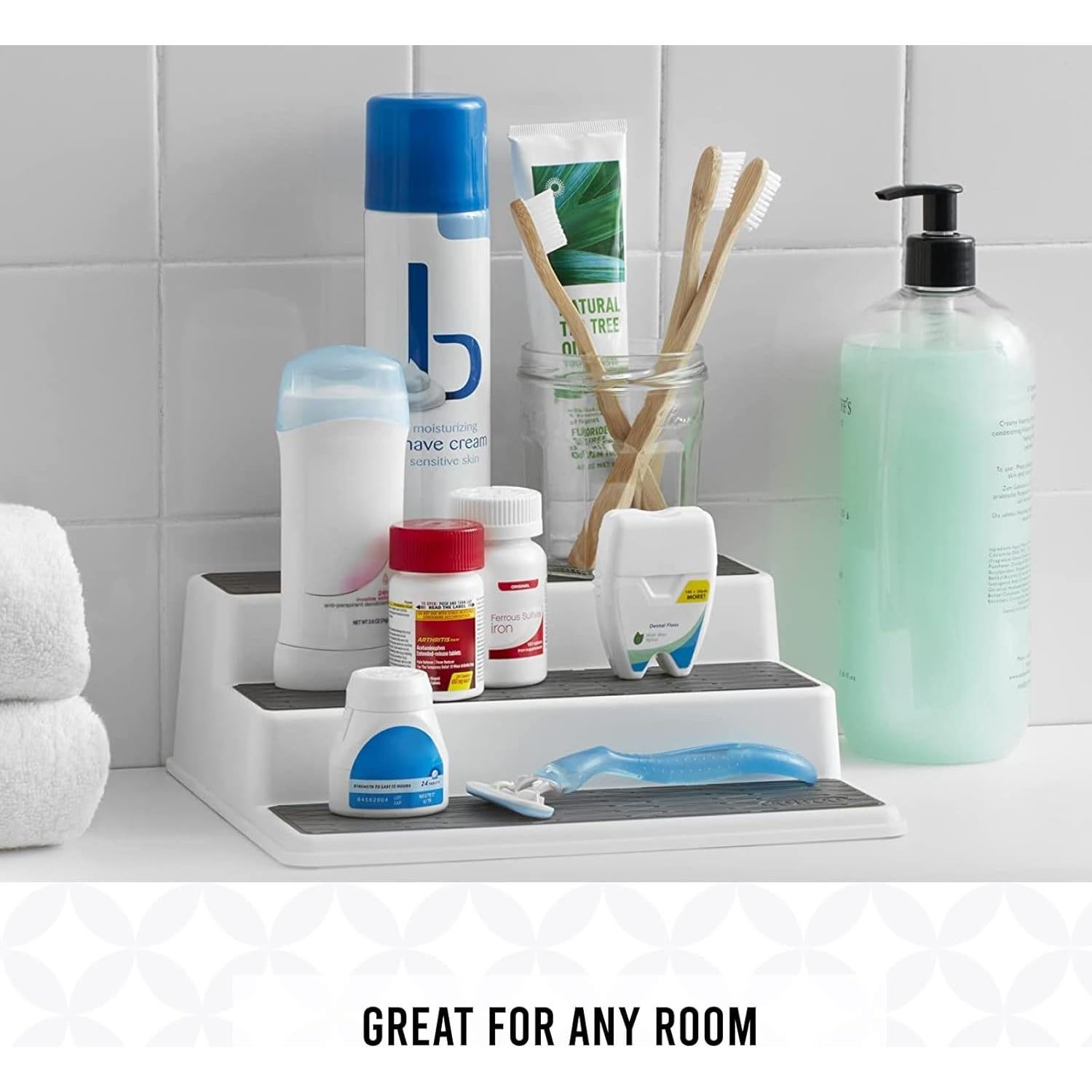 Organizador de Gabinete de Cocina Copco 3 Niveles Antideslizante