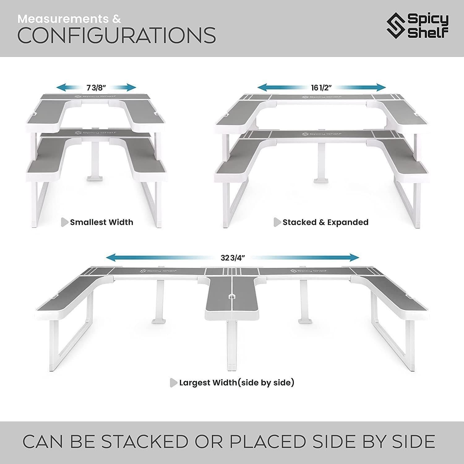 Estante Picante Deluxe - Organizador de especias 2 niveles