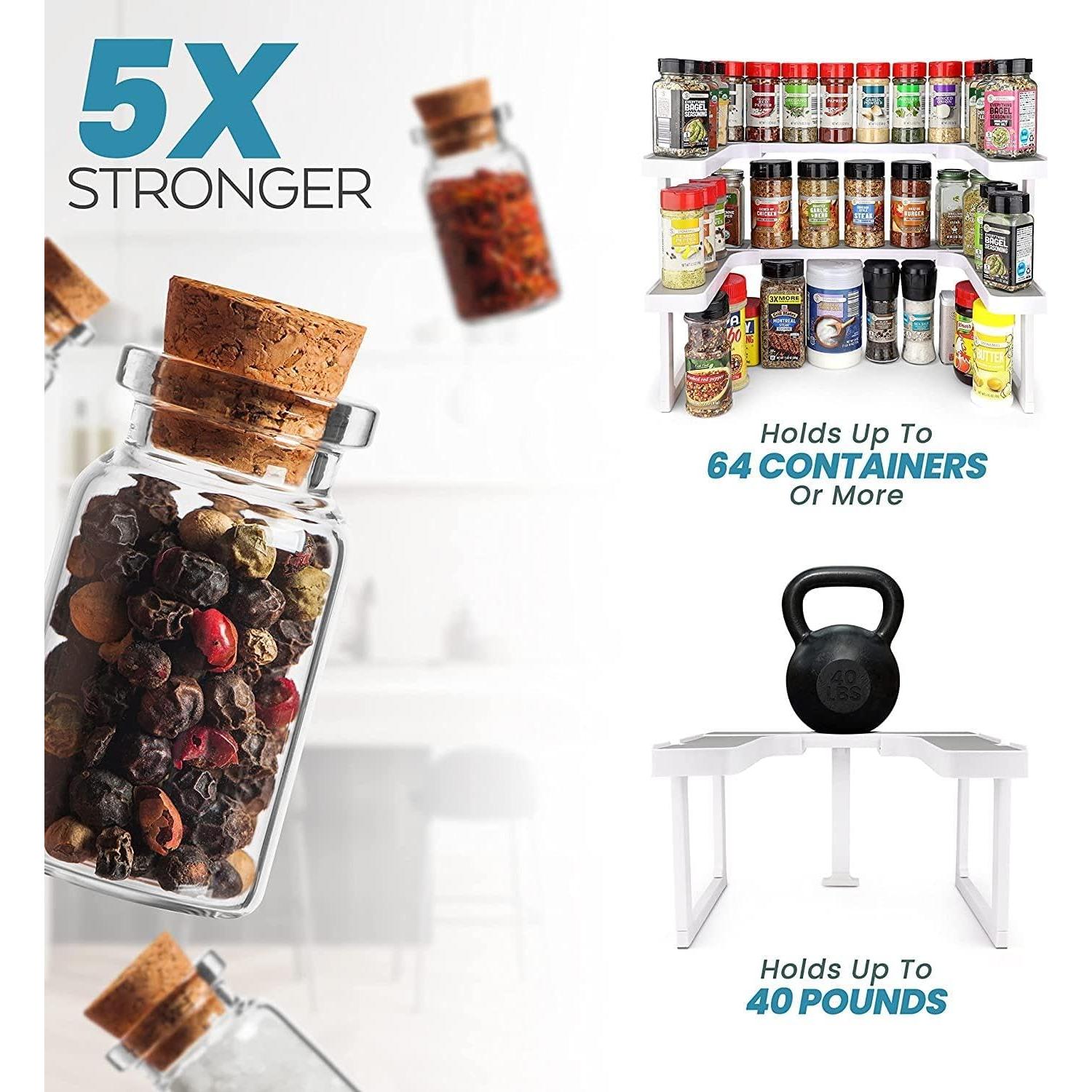 Estante Picante Deluxe - Organizador de especias 2 niveles