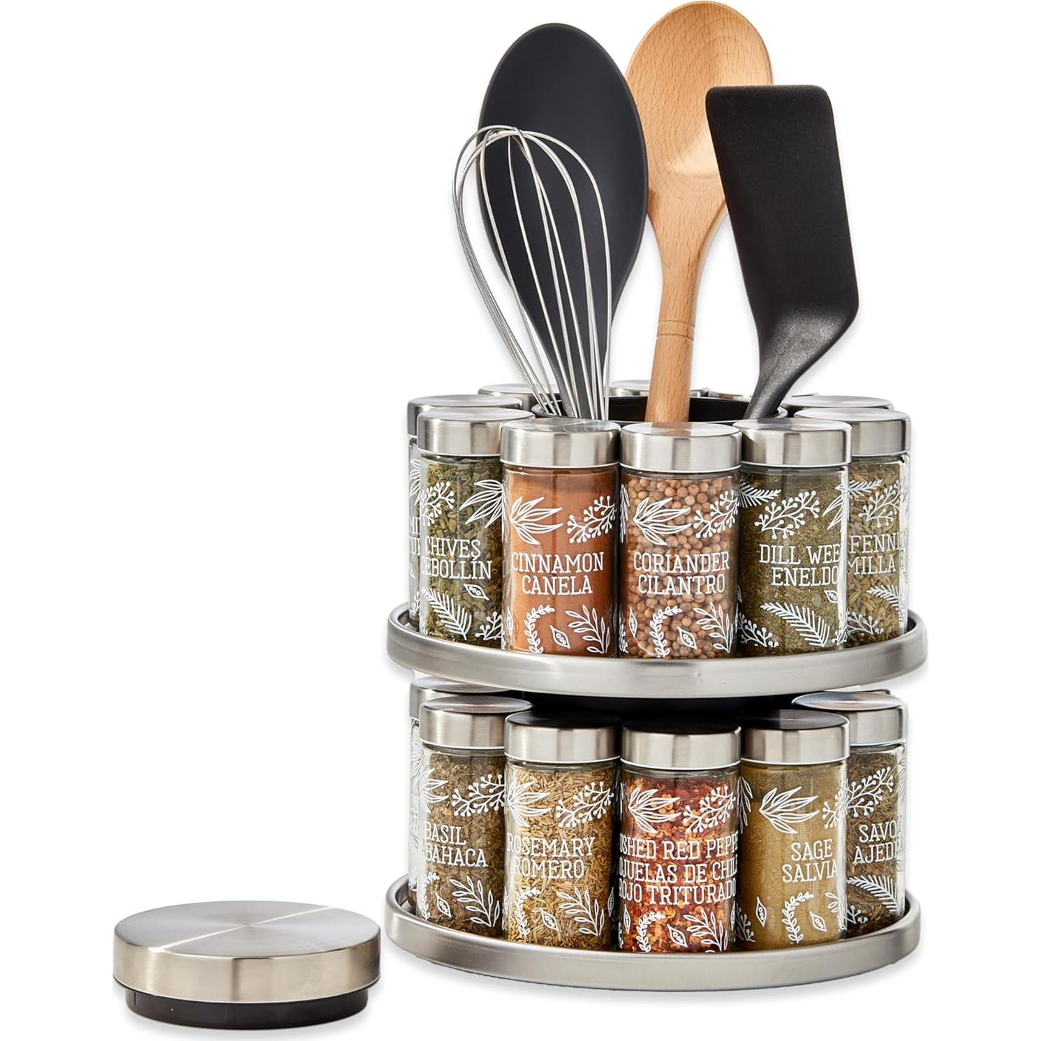 Soporte Giratorio para Especias Kamenstein 20 Tarros 3.73 kg