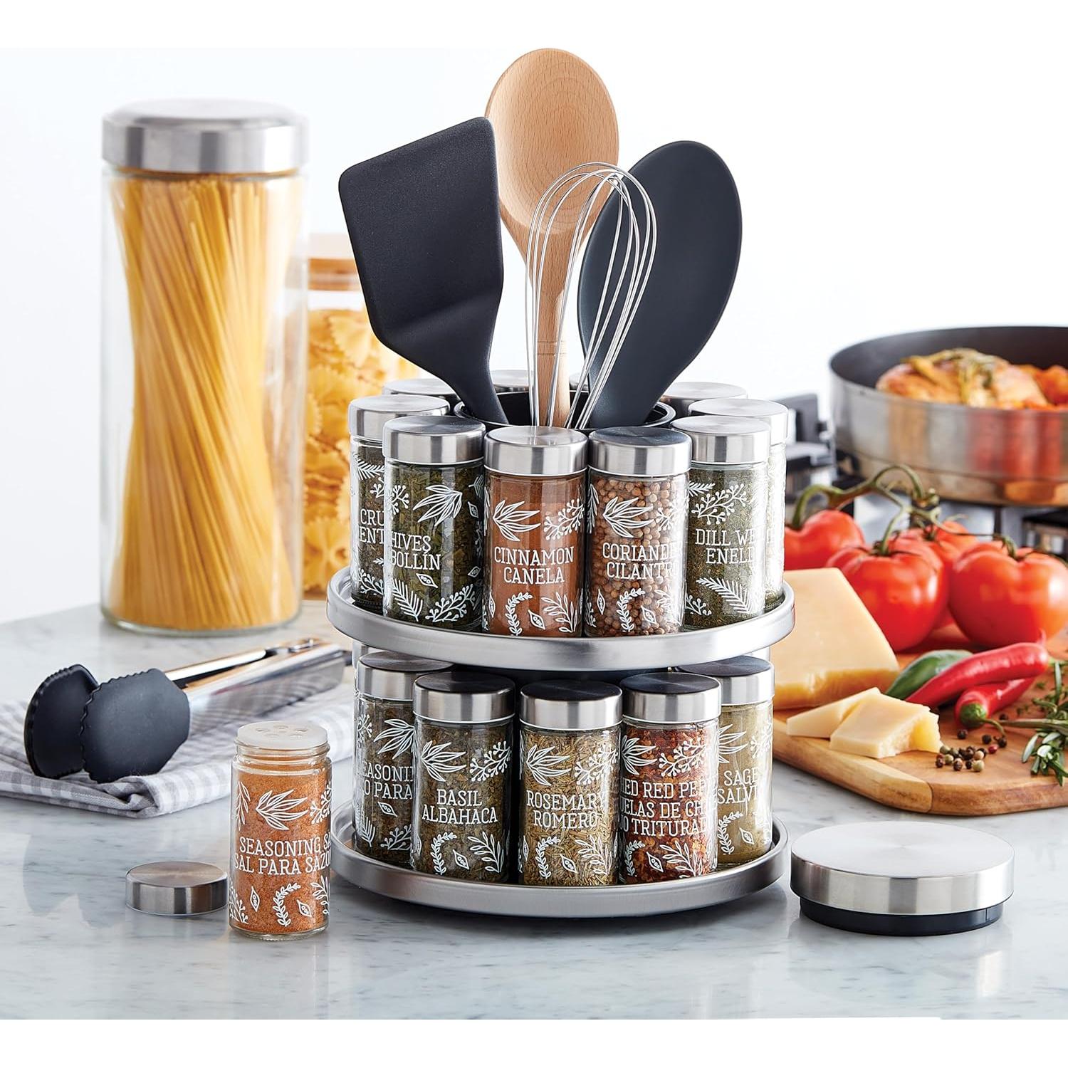 Soporte Giratorio para Especias Kamenstein 20 Tarros 3.73 kg